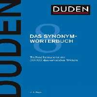 کتاب Duden Das Synonym- wörterbuch (سیاه و سفید)