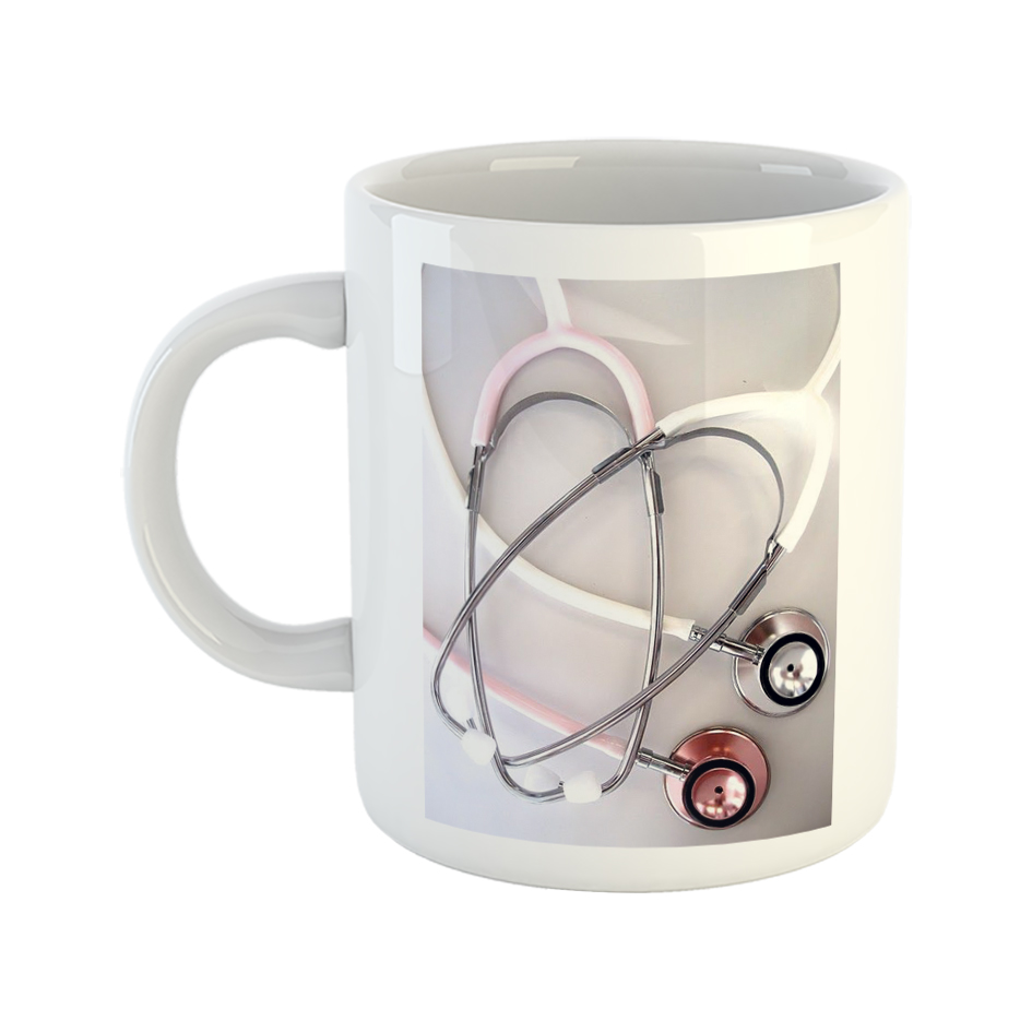 ماگ طرح کادر درمان مدل پزشک و پرستار M3