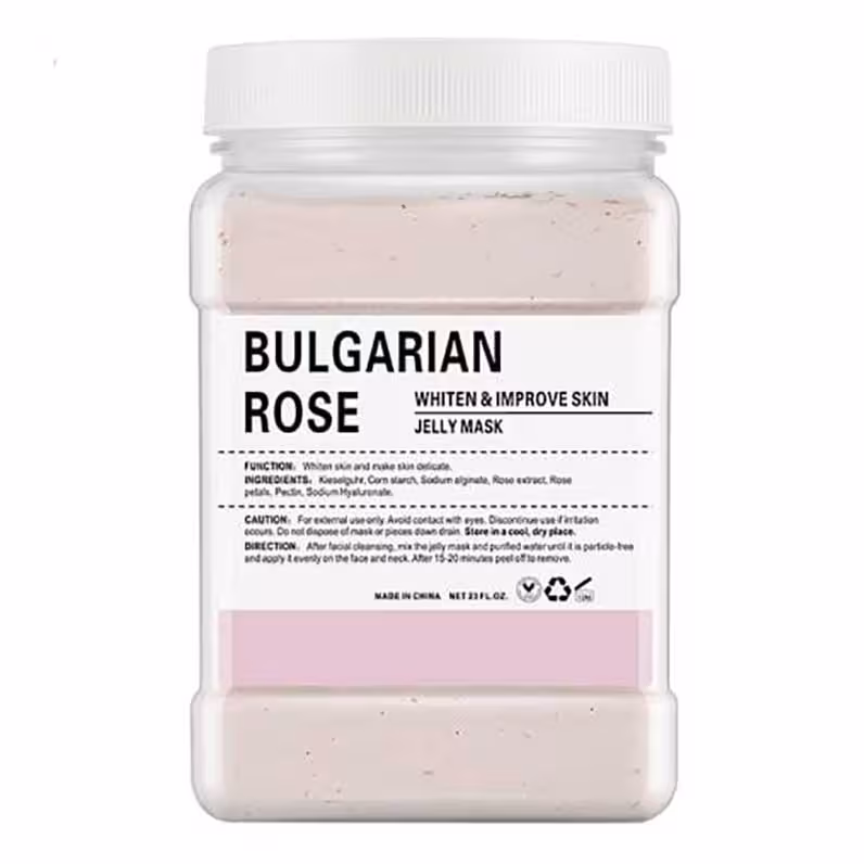 ماسک صورت هیدروژلی گل رز بلغاری ( Bulgarian rose )