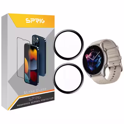 محافظ صفحه نمایش نانو اسپریگ مدل SPG مناسب برای ساعت هوشمند امیزفیت GTR 4 بسته دو عددی