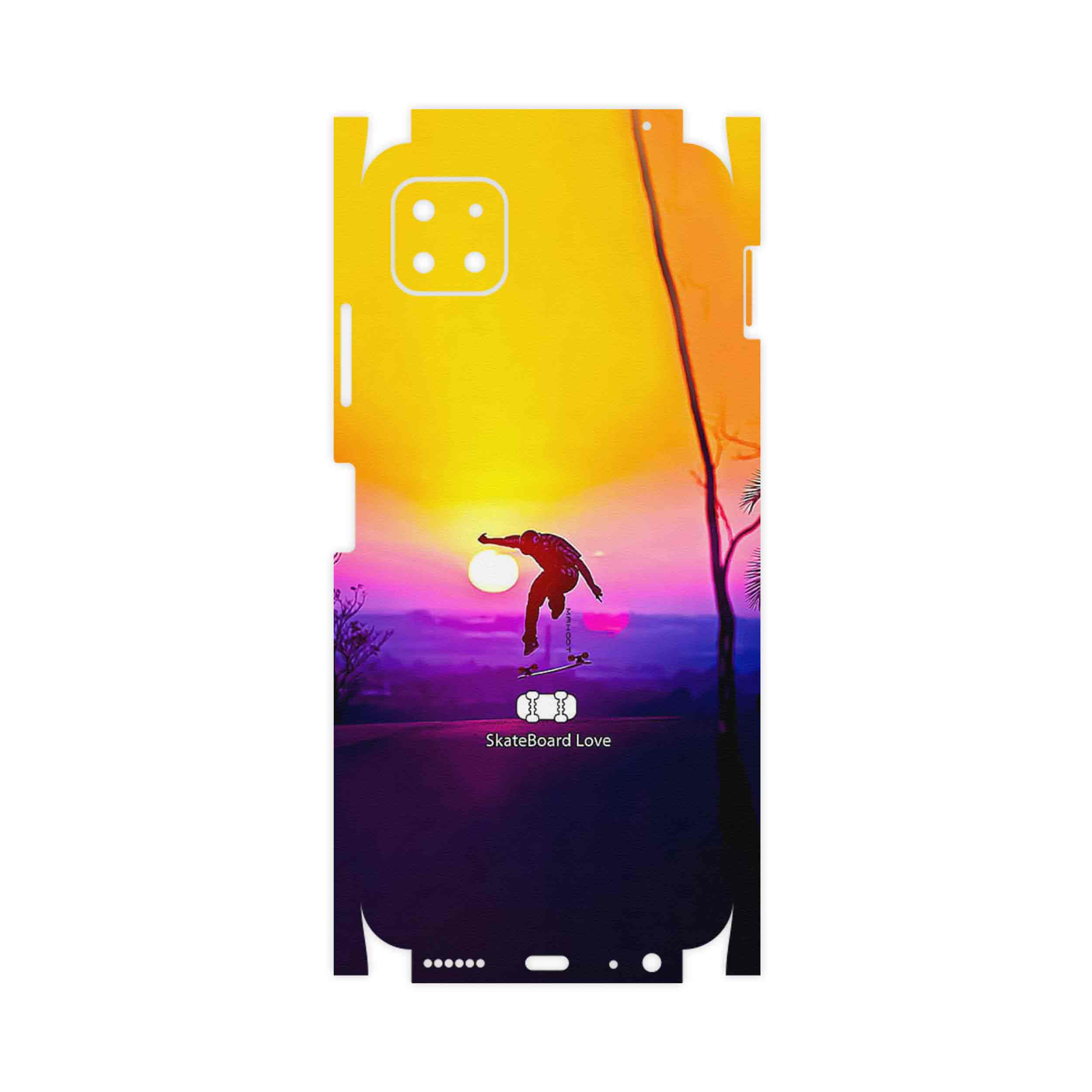 برچسب پوششی ماهوت مدل Skateboard-FullSkin مناسب برای گوشی موبایل سامسونگ Galaxy A22 5G