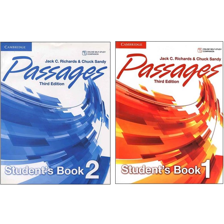 کتاب passages اثر Jack C Richards And Chuck Sandy انتشارات کمبریج دو جلدی