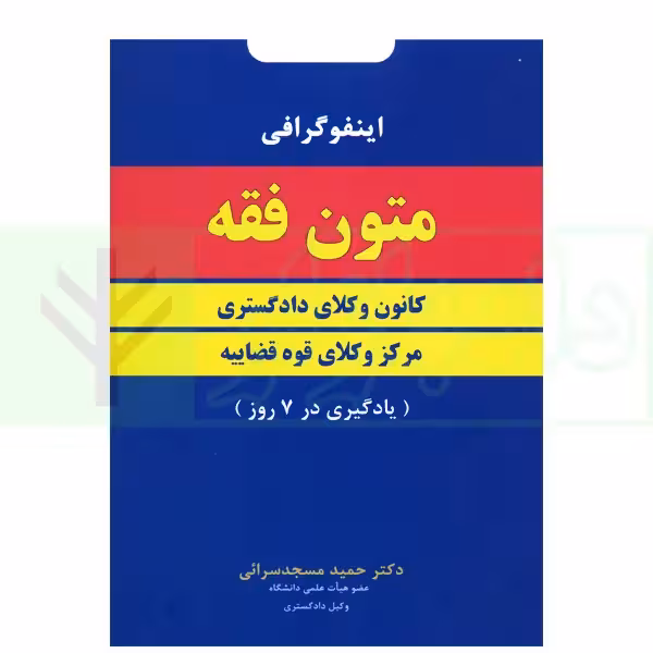 اینفوگرافی متون فقه (کانون وکلای دادگستری و مرکز وکلای قوه قضاییه) | دکتر مسجدسرائی