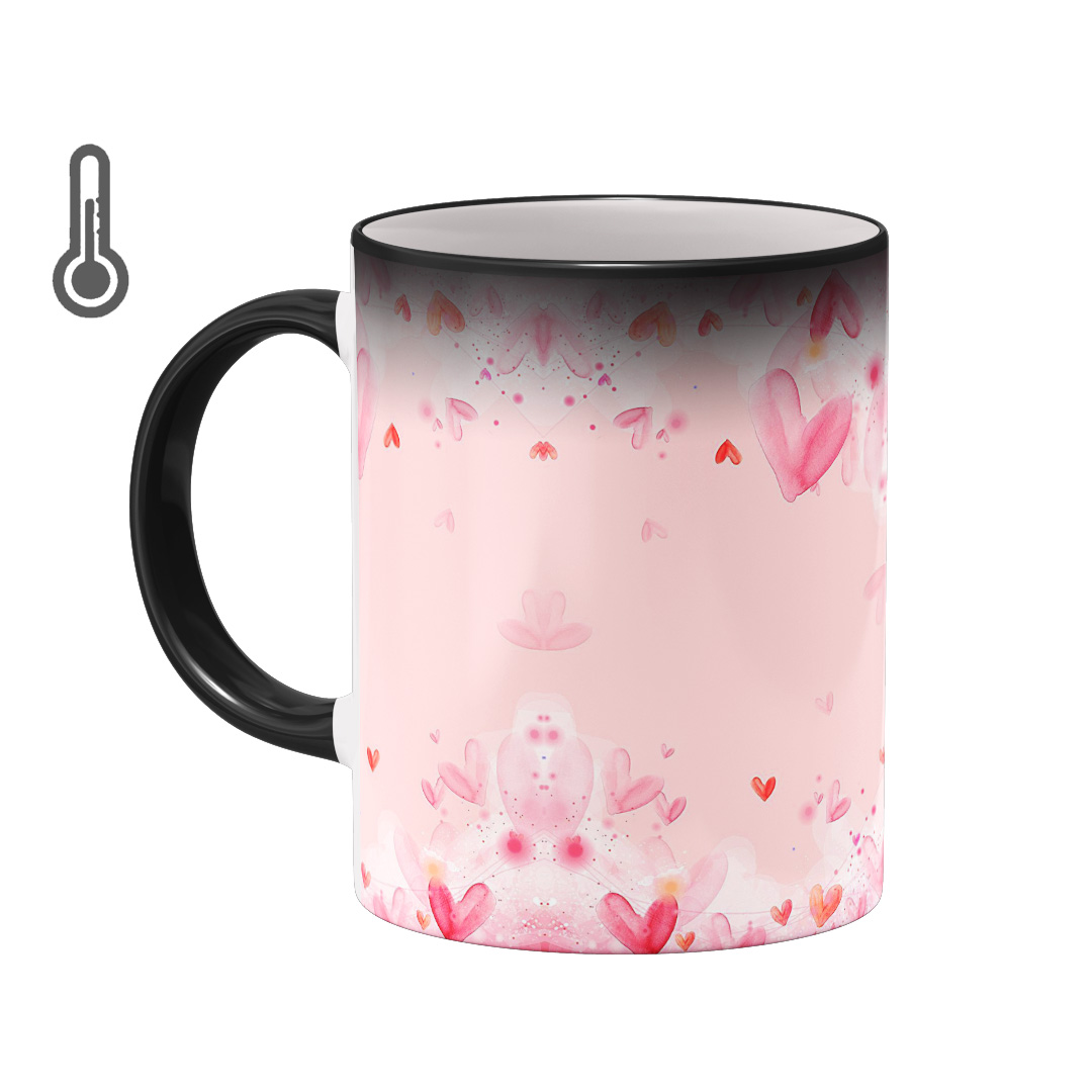 ماگ حرارتی بیگ ماگ مدل گل کد 2246