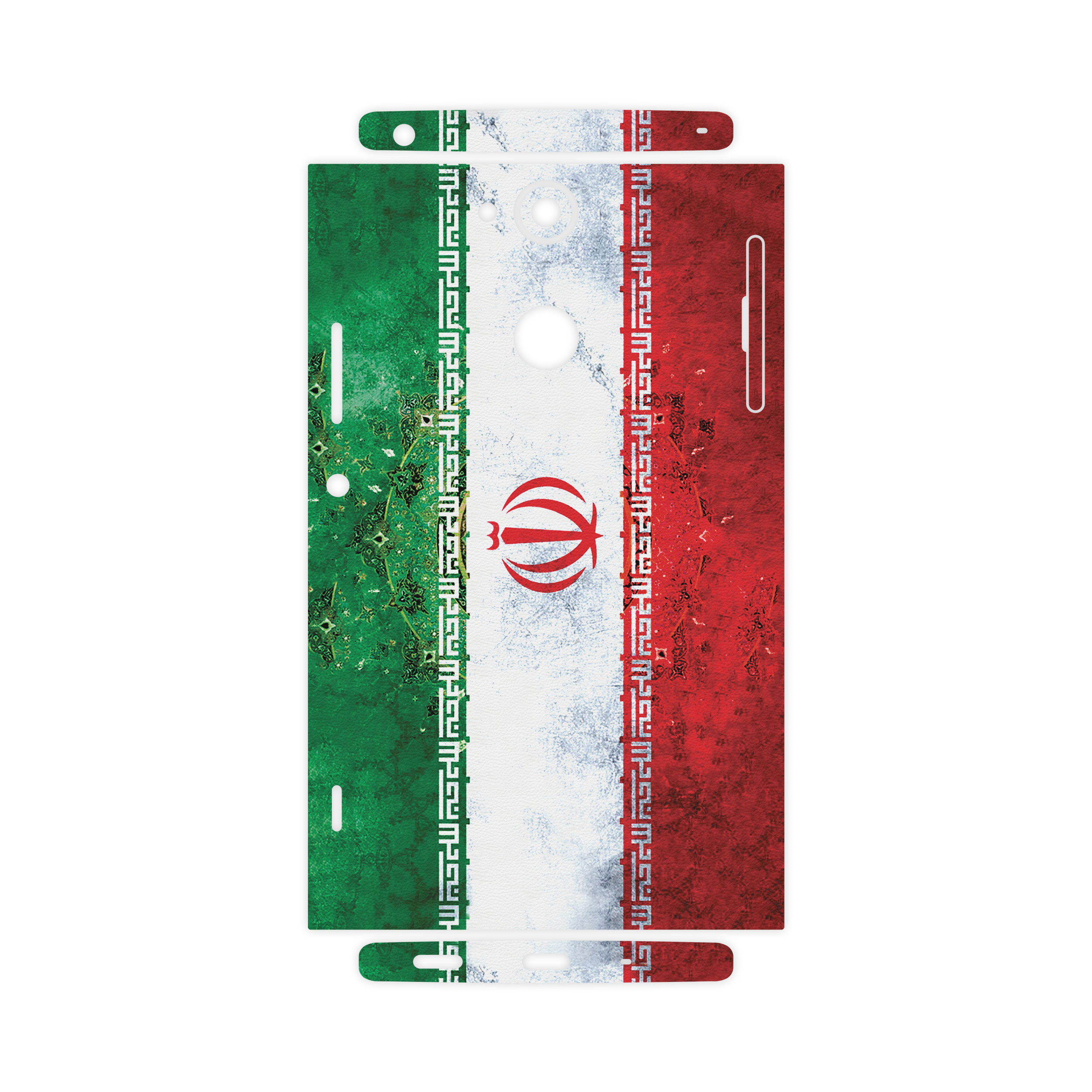 برچسب پوششی ماهوت مدل IRAN-Flag-FullSkin  مناسب برای گوشی موبایل سونی Xperia XA2