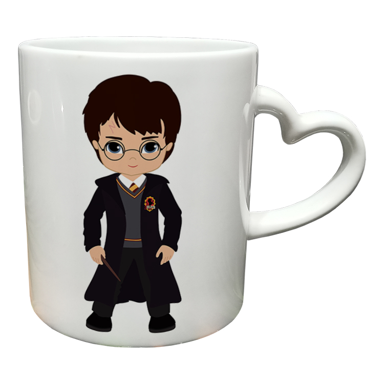 ماگ مدل دسته قلبی طرح هری پاتر کد 76