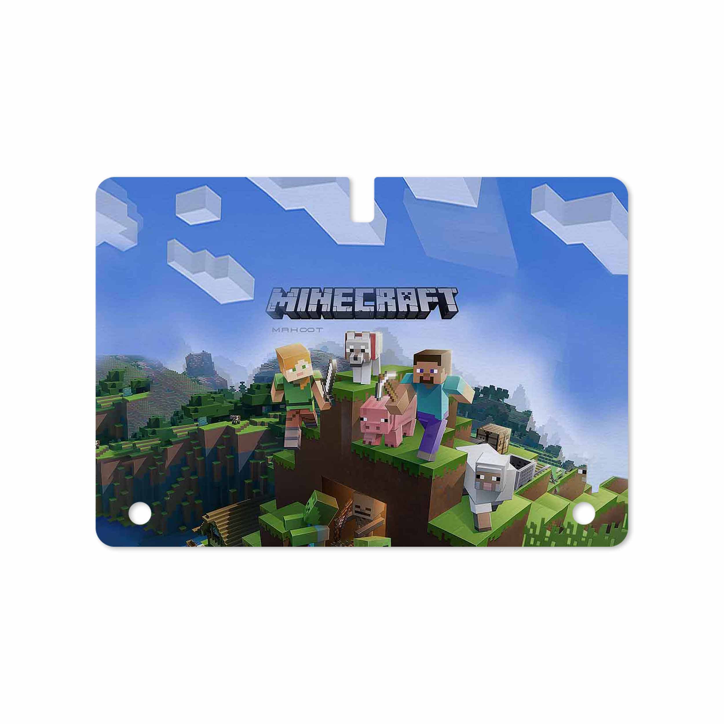 برچسب پوششی ماهوت مدل Minecraft-Game مناسب برای تبلت سامسونگ Galaxy Tab S 10.5 2014 T805
