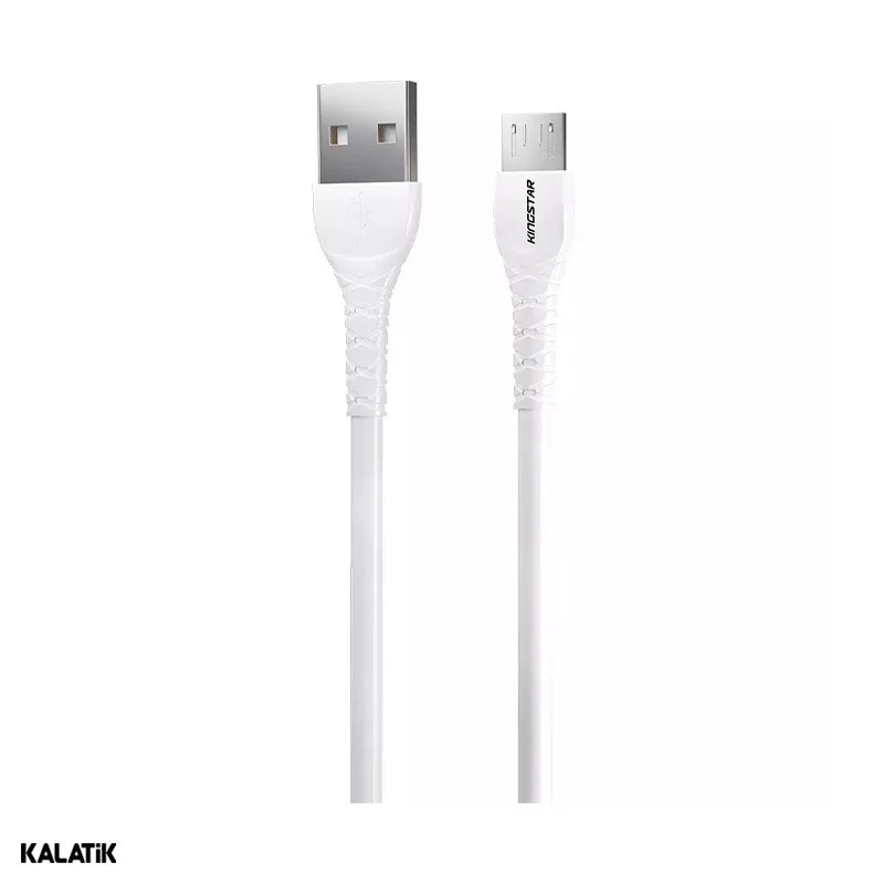 کابل تبدیل USB Type-A به Micro USB کینگ استار مدل K101A به طول 1.1 متر