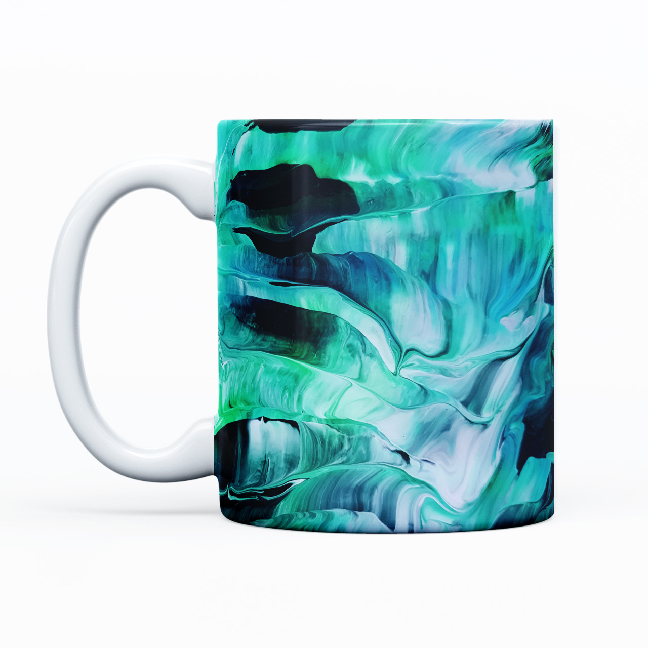 ماگ طرح ابرنگی مدل Darlym080