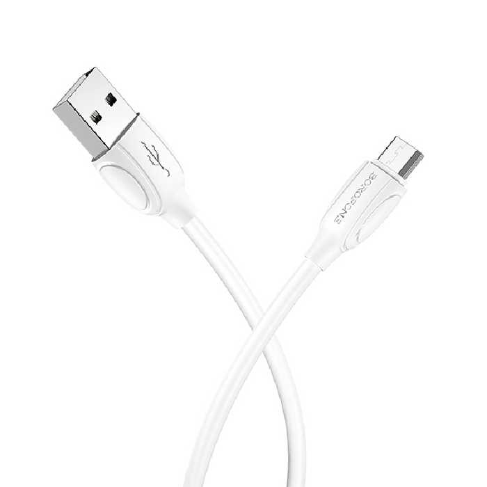 کابل تبدیل USB به microUSB بروفون مدل BX19 طول 1 متر