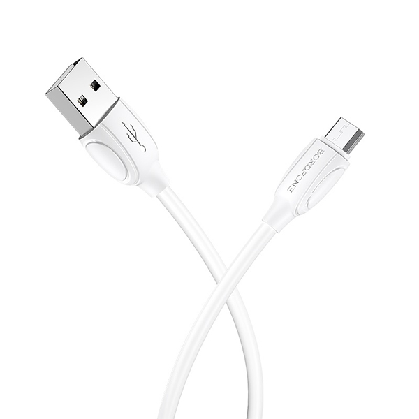 کابل تبدیل USB به microUSB بروفون مدل BX19 طول 1 متر