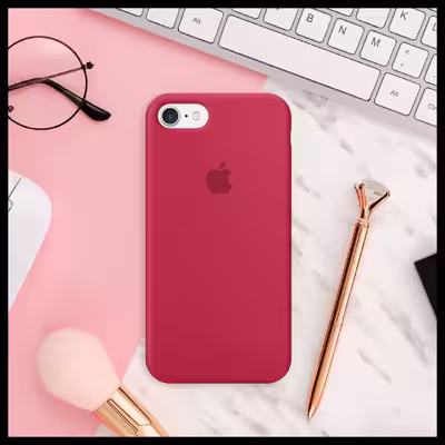 کاور مدل سیلیکونی مناسب برای گوشی موبایل اپل iPhone 7/8