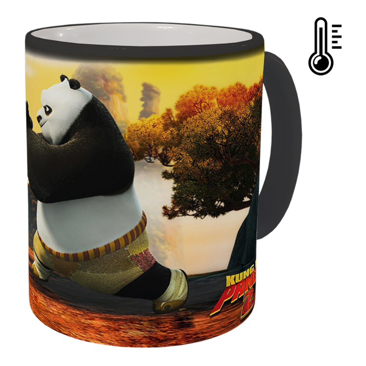 ماگ حرارتی مدل پاندا کونگ فو کار کد 18