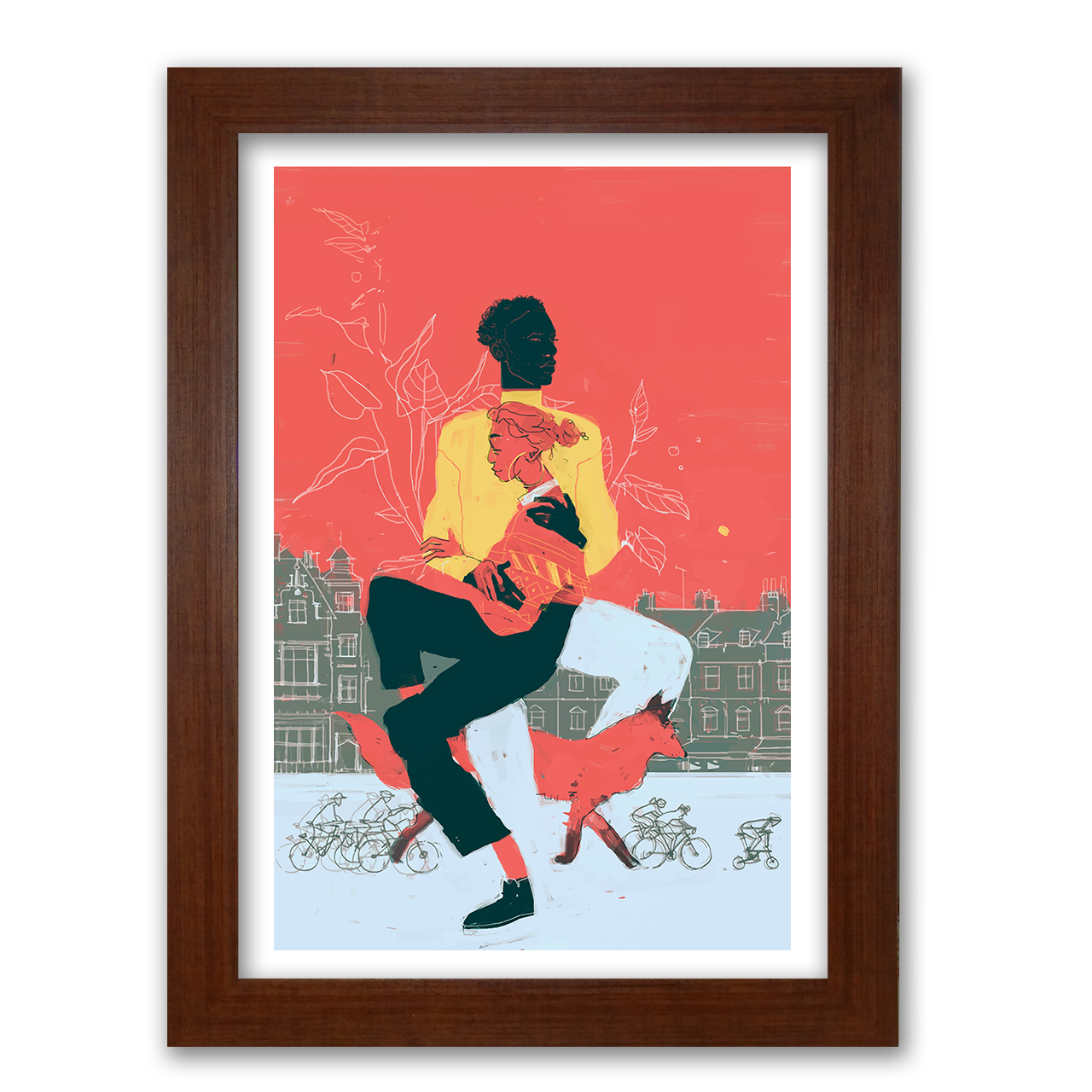 تابلو هیلما گالری کد HAP1101 BROWN