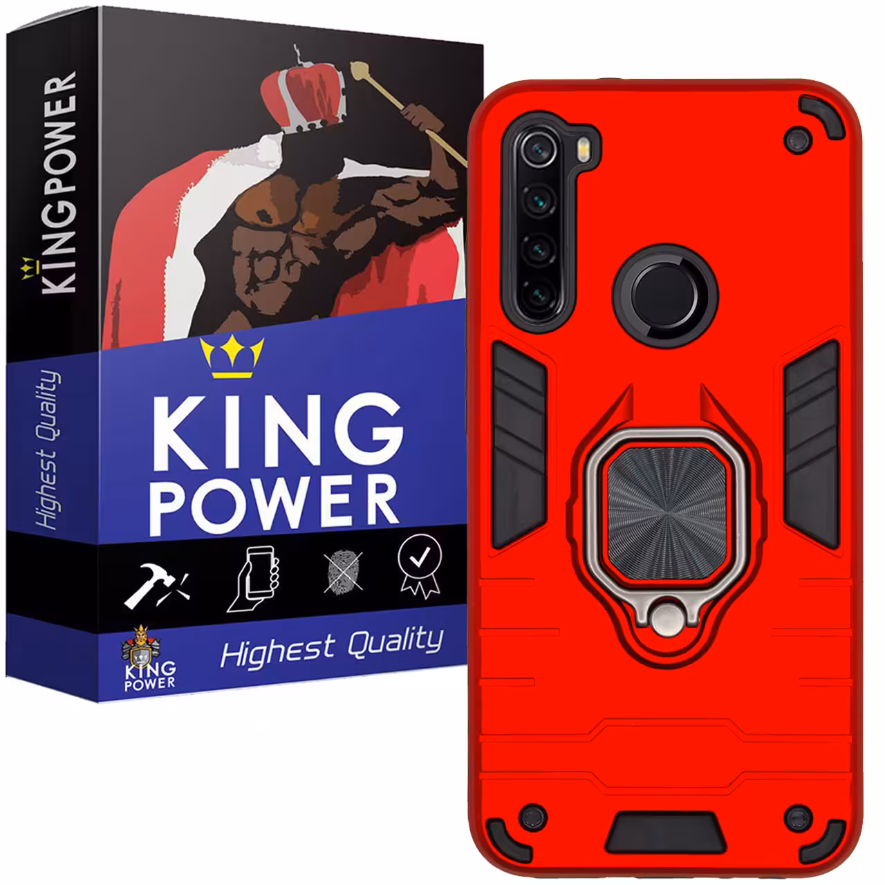 کاور کینگ پاور مدل ASH22 مناسب برای گوشی موبایل شیائومی Redmi Note 8