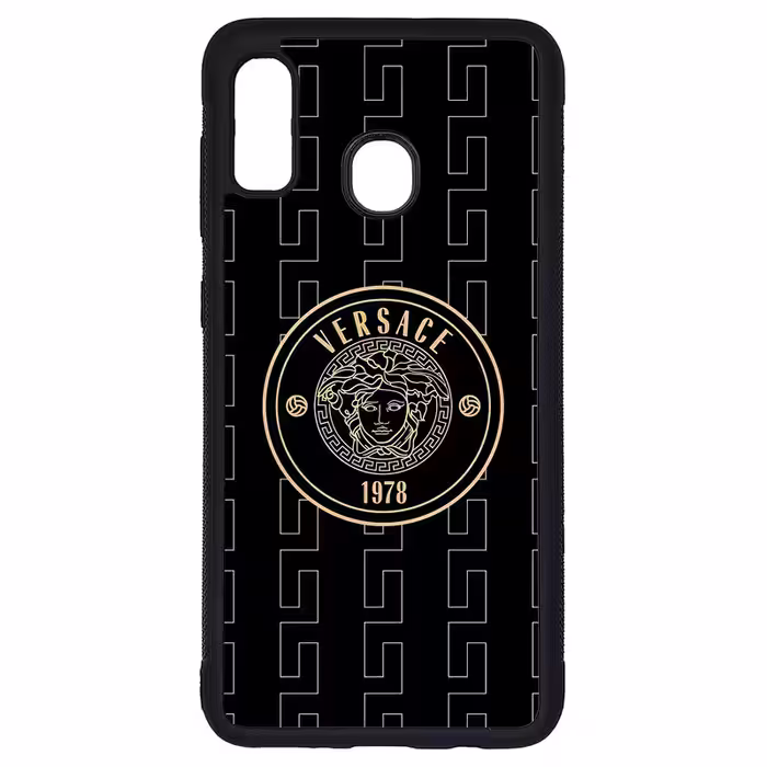 کاور طرح ورساچه VERSACE کد G-143 مناسب برای گوشی موبایل سامسونگ Galaxy A20 / A30 | دیجی قاب دونی