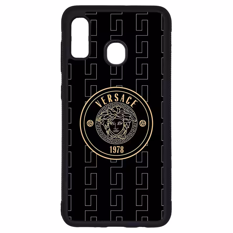 کاور طرح ورساچه VERSACE کد G-143 مناسب برای گوشی موبایل سامسونگ Galaxy A20 / A30 | دیجی قاب دونی
