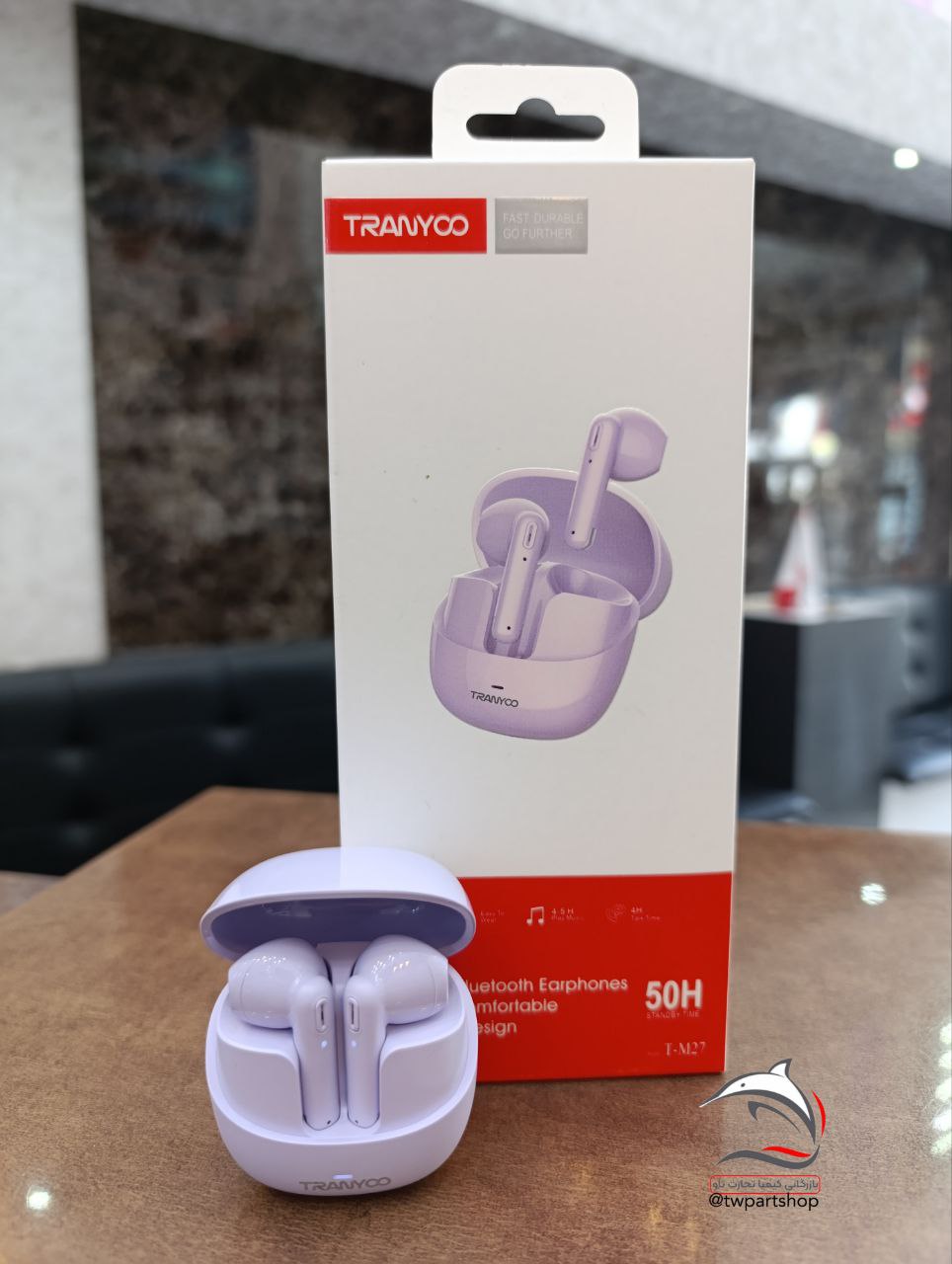 هندزفری بی سیم ایرپاد ترانیو TRANYOO AirPods T-M27