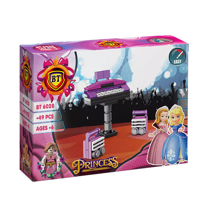 لگو پرنسسی 49 قطعه کوچک سری 6028