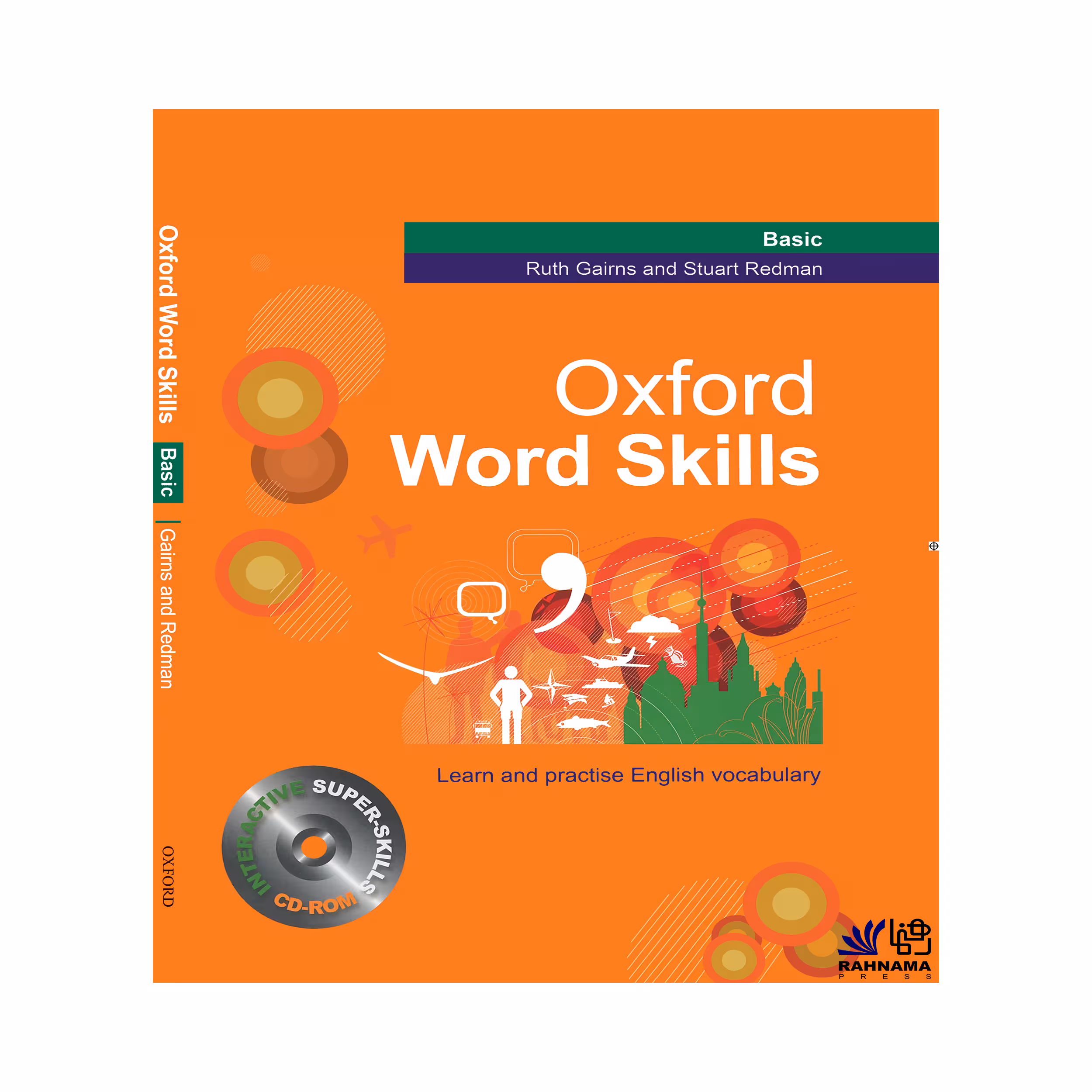 کتاب OXFORD WORD SKILL BASIC اثر RUTH GAIRNS AND STUART REDMAN انتشارات رهنما 