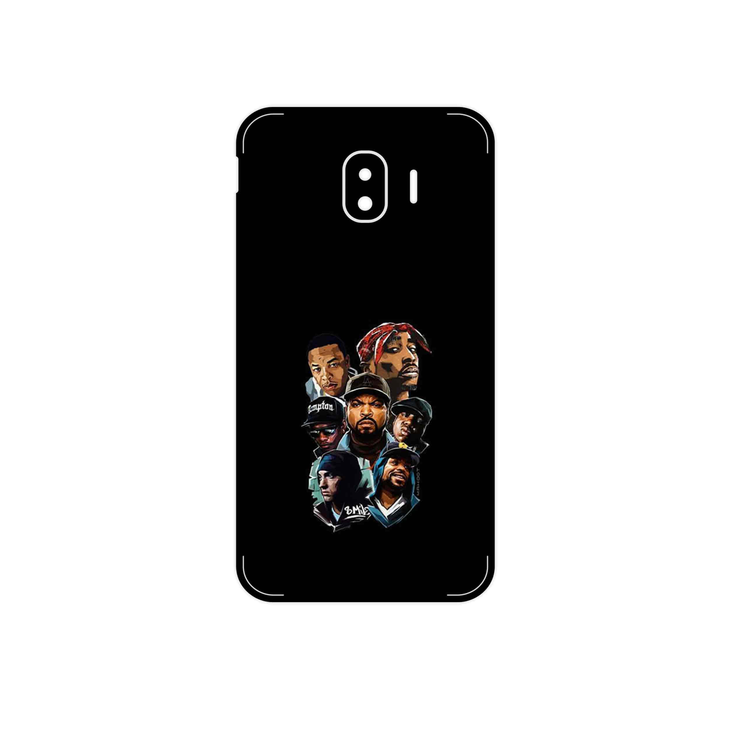 برچسب پوششی ماهوت مدل Great Rappers Digital Art مناسب برای گوشی موبایل سامسونگ Galaxy J2 Pro 2018