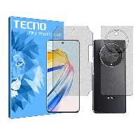 محافظ صفحه نمایش مات تکنو مدل HyMTT مناسب برای گوشی موبایل آنر X9b به همراه محافظ پشت گوشی | کالا برتری