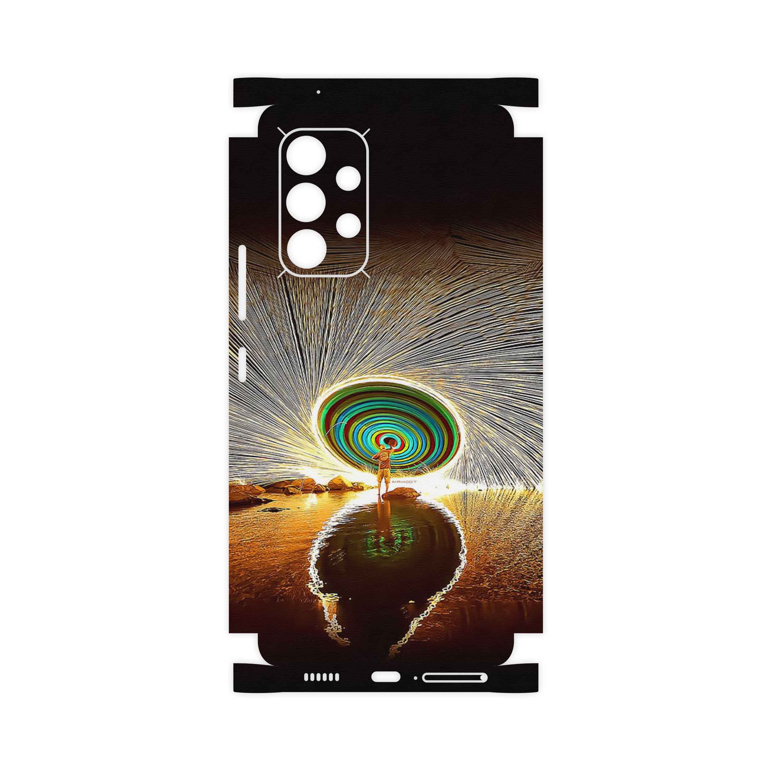 برچسب پوششی ماهوت مدل Night Light Fountain-FullSkin مناسب برای گوشی موبایل سامسونگ Galaxy A53 5G
