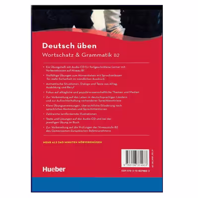 کتاب Deutsch Uben: Wortschatz &amp; Grammatik B2 اثر جمعی از نویسندگان انتشارات هدف نوین
