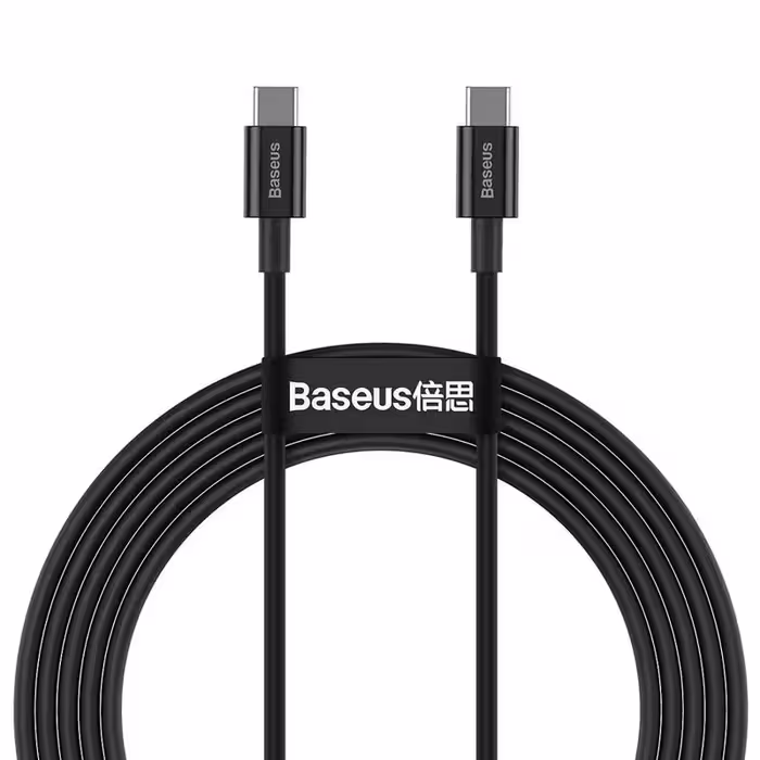 کابل تبدیل USB-C باسئوس مدل Superior 100W طول 2 متر | کالا مکس