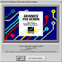 نرم افزار ویندوز Protel Advanced PCB 2.71