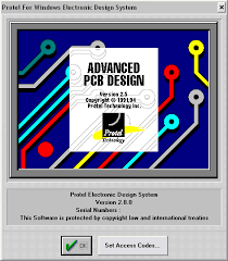 نرم افزار ویندوز Protel Advanced PCB 2.71