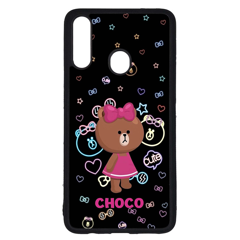 کاور طرح بچه خرس کد G-131 مناسب برای گوشی موبایل سامسونگ Galaxy A20s | دیجی قاب دونی