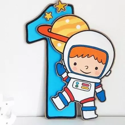 استند تک بعدی عدد تم فضانوردی