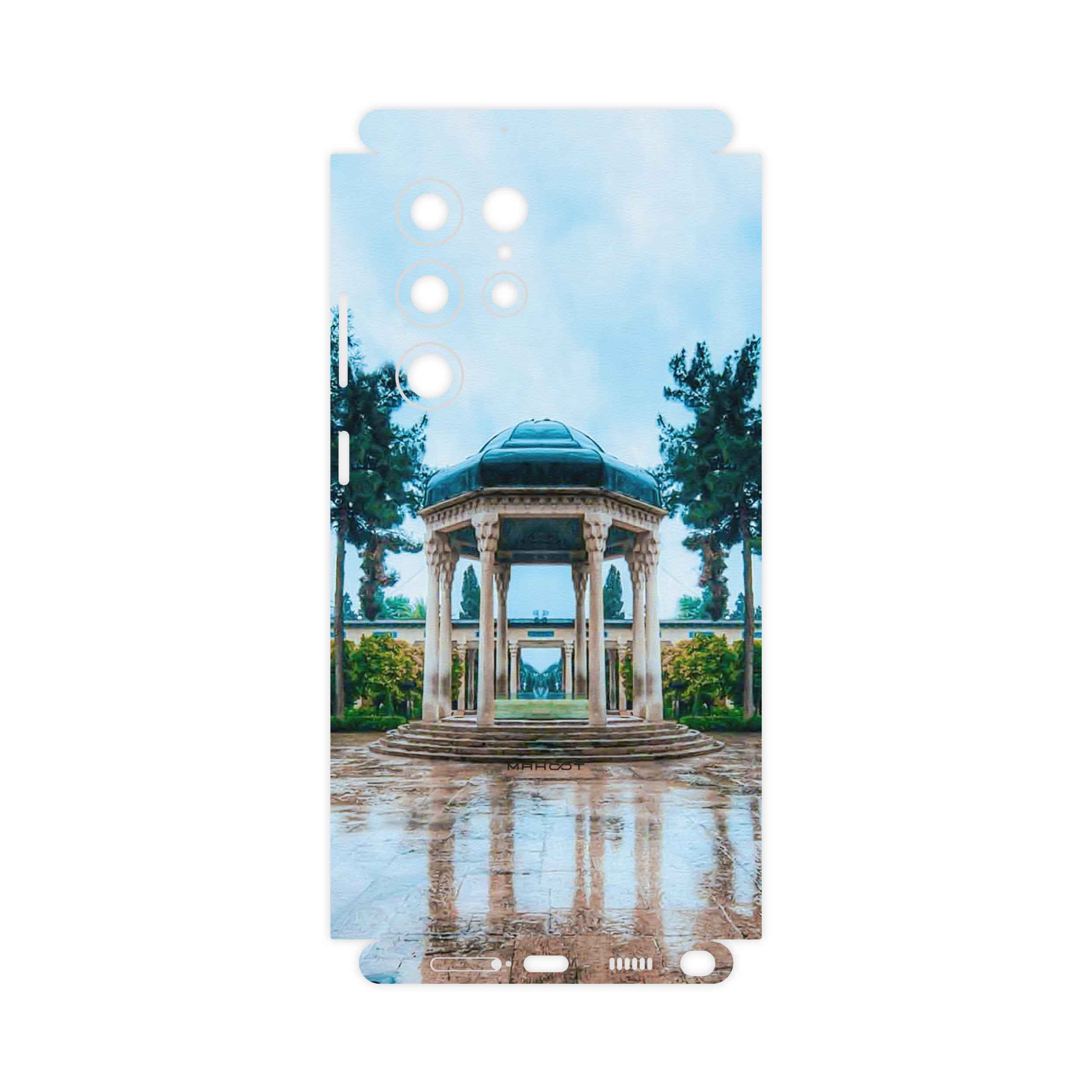 برچسب پوششی ماهوت مدل HAFEZ-Tomb-FullSkin مناسب برای گوشی موبایل سامسونگ Galaxy S22 Ultra 5G