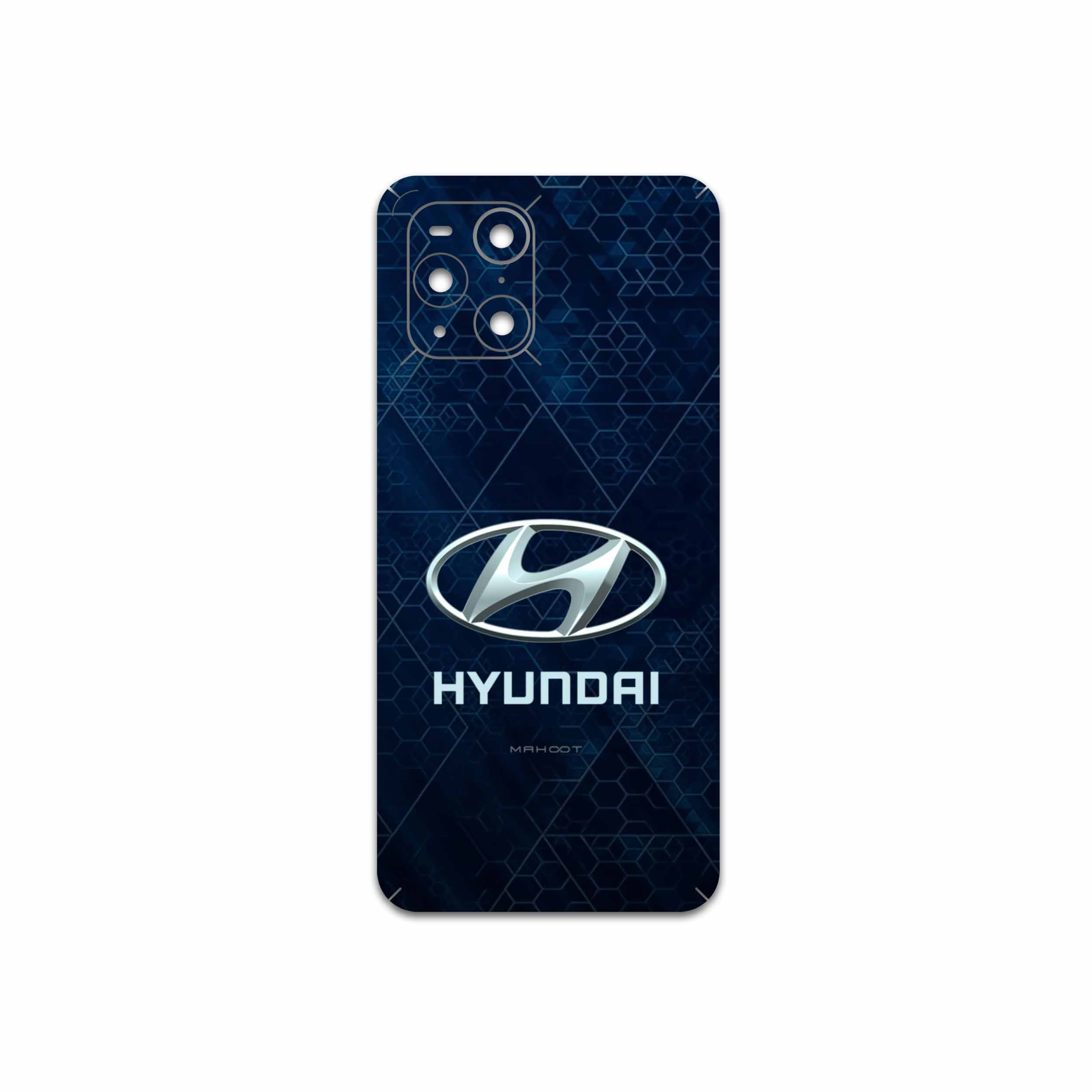 برچسب پوششی ماهوت مدل Hyundai-Logo مناسب برای گوشی موبایل اپو Find X3 Pro