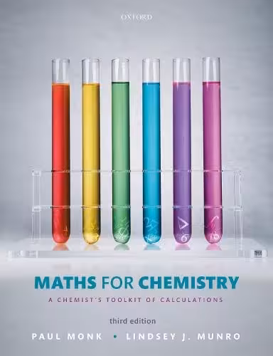 خرید و دانلود نسخه کامل کتاب Maths for Chemistry: A chemist's toolkit of calculations
