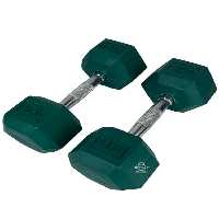 دمبل شش ضلعی رنگی 7.5 کیلوگرمی برند استار بسته 2 عددی