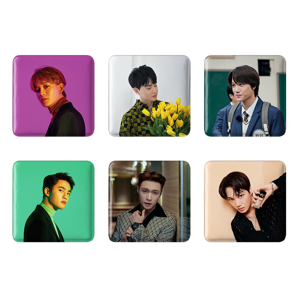 پیکسل خندالو مدل گروه اکسو EXO کد 902B مجموعه 6 عددی