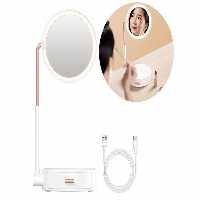 آینه آرایشی رومیزی بیسوس Baseus Smart Beauty Series Lighted Makeup Mirror with Storage Box DGZM-02