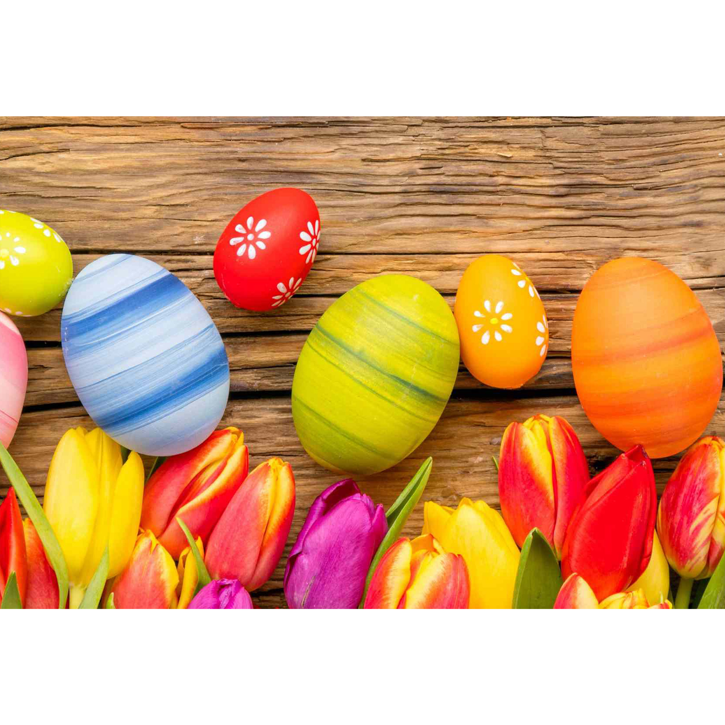 تابلو شاسی طرح تخم مرغ رنگی مدل T1400