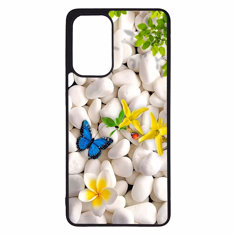 کاور طرح پروانه کد G-168 مناسب برای گوشی موبایل سامسونگ Galaxy A73 / A73 5G | دیجی قاب دونی