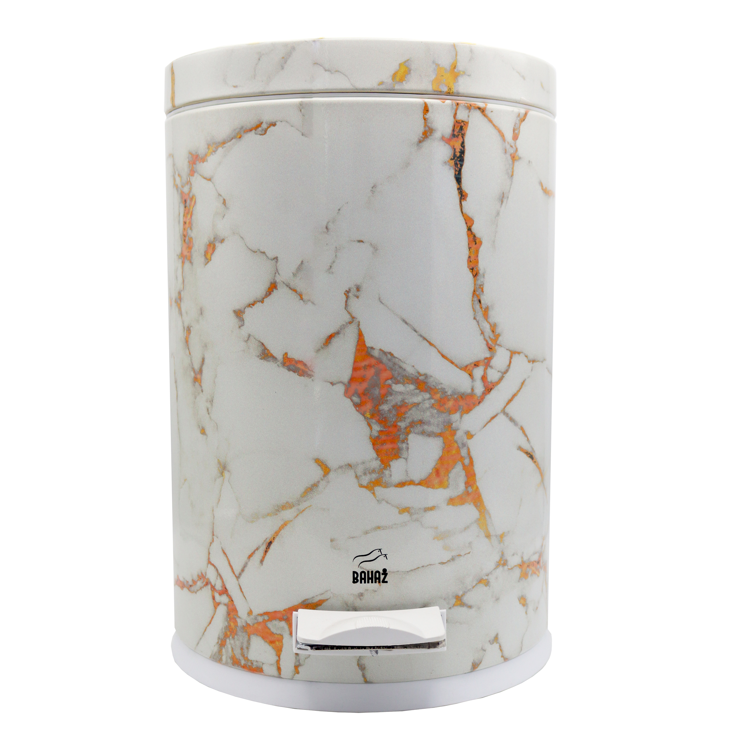 سطل زباله پدالی بهازکالا مدل مرمر کد 06