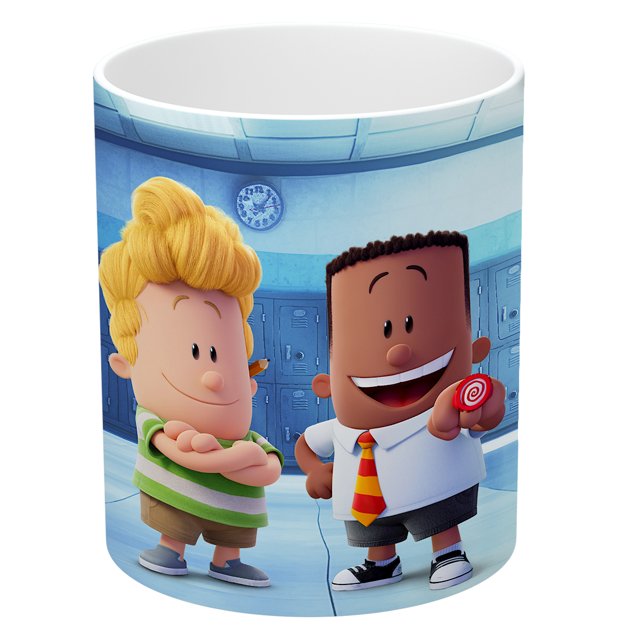 ماگ طرح انیمیشن کاپیتان زیرشلواری مدل NI2302