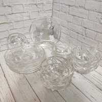 پیشدستی و پیاله کریستال