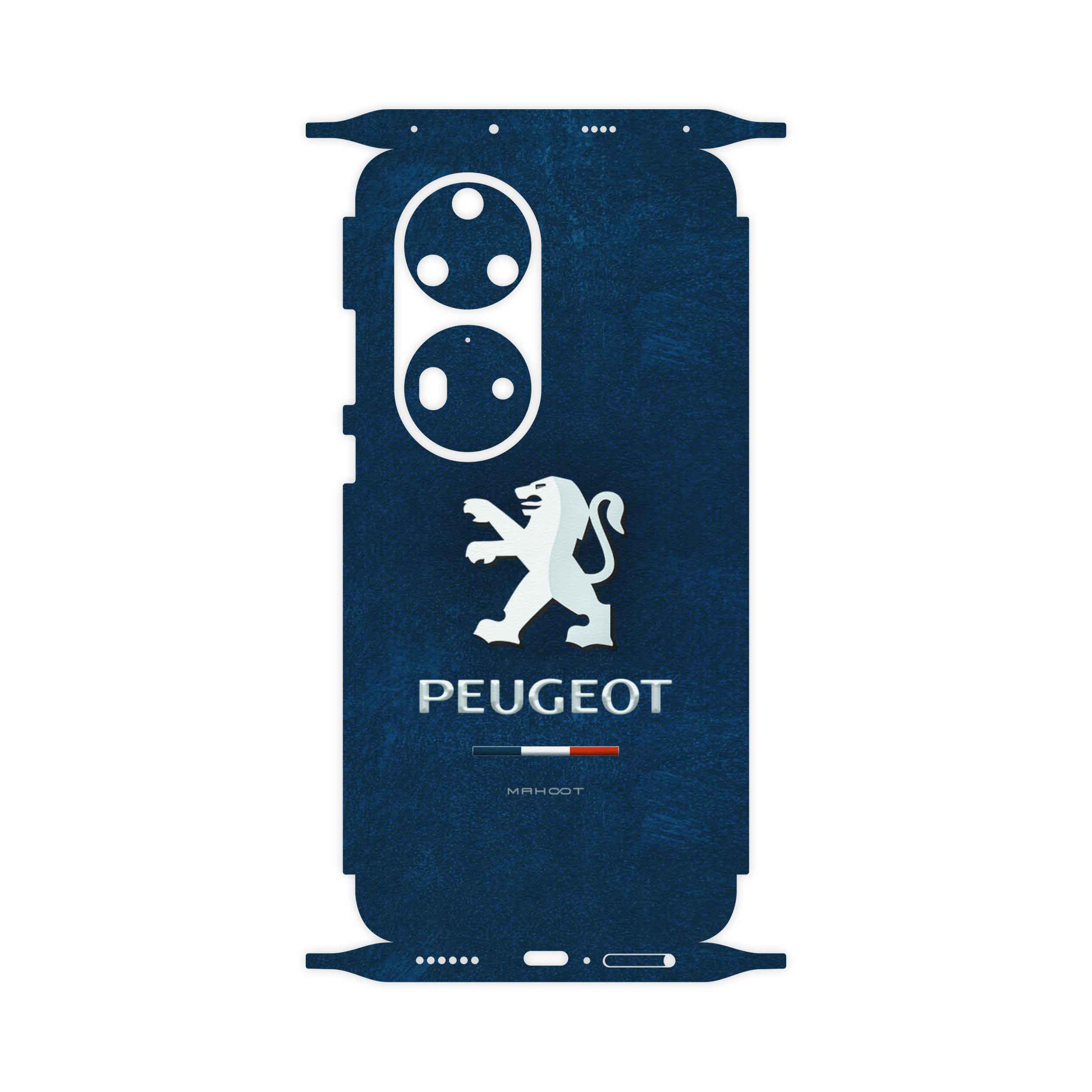 برچسب پوششی ماهوت مدل Peugeot-Logo-FullSkin مناسب برای گوشی موبایل هوآوی P50 Pro
