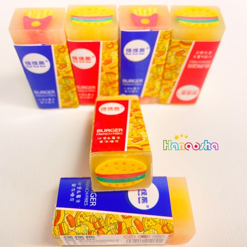 پاک کن ژله ای فست فودی