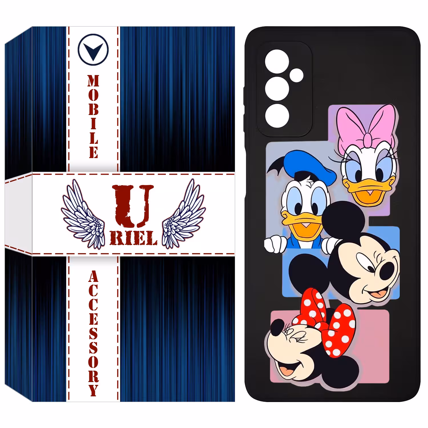 کاور یوریل مدل KSH کد 5 طرح دیزنی مناسب برای گوشی موبایل سامسونگ Galaxy M13 4G