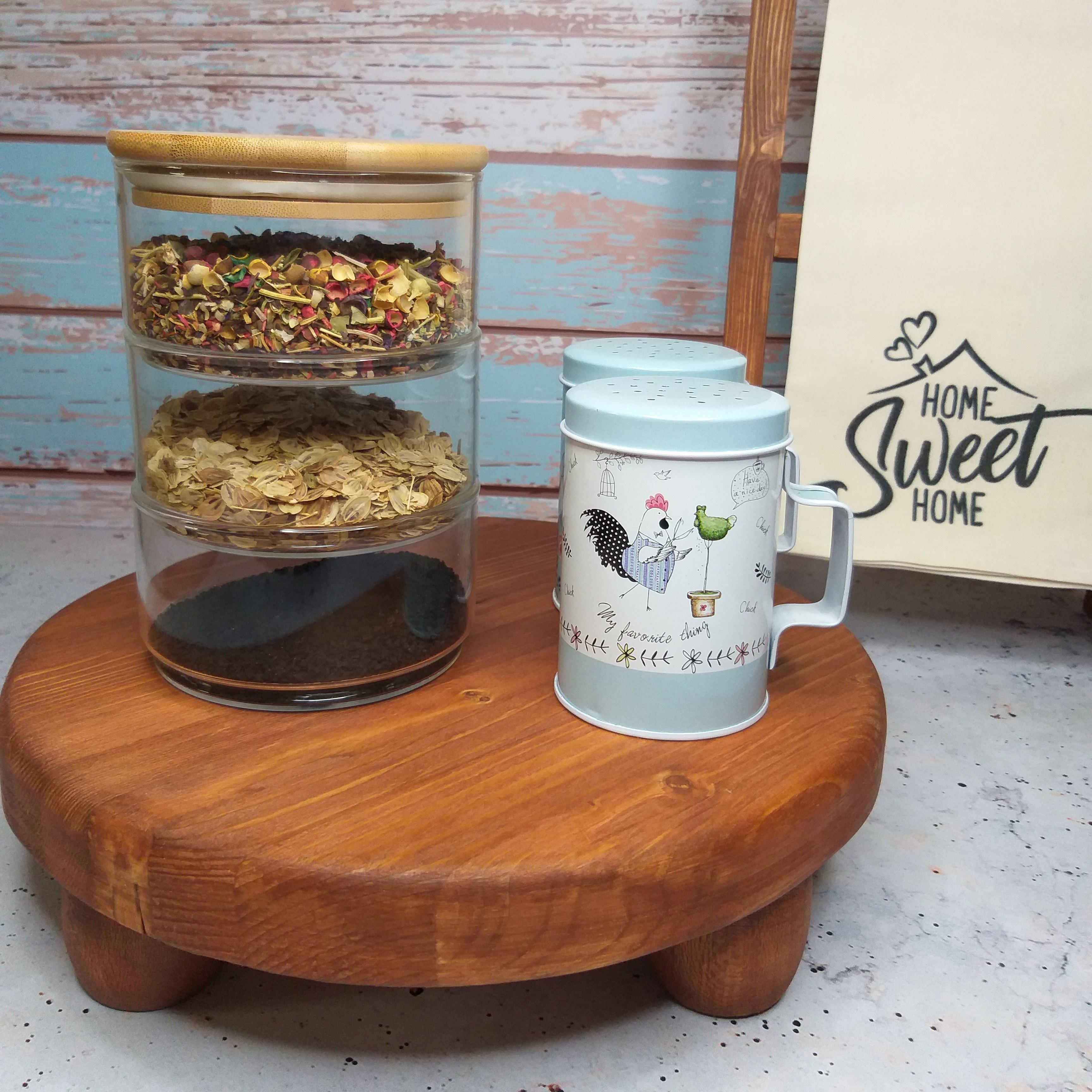 برج تنقلاتی استوانه سه طبقه پیرکس ( ارسال رایگان نیست )
