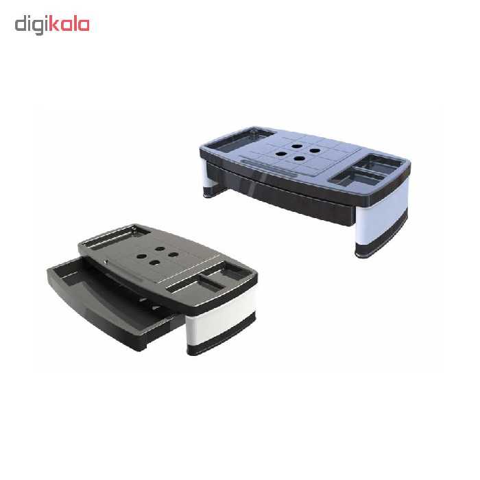 پایه نگهدارنده مانیتور سناپلاستیک مدل 818-BK بسته 3 عددی