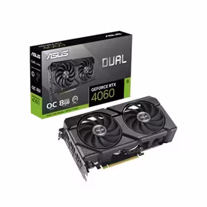 کارت گرافیک ایسوس مدل DUAL GeForce RTX 4060 EVO OC 8GB